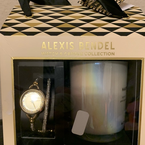 NIB Alexis Bendel Watch and Candle Set - Picture 3 of 4